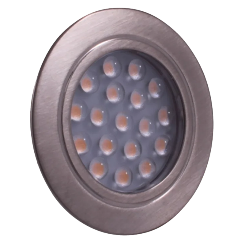 Dimatec Nickel Recessed LED Spot Light