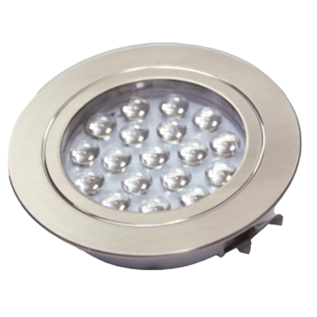 Dimatec Chrome Recessed LED Touch Spot Light Default off
