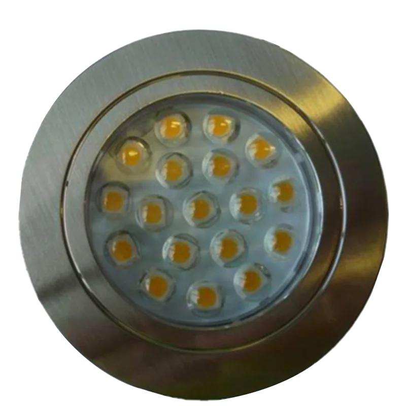 Dimatec Nickel Recessed LED Touch Control Spot Light