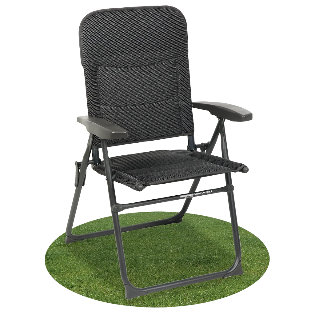 Westfield Salina Low back Compact Folding  Chair- Anthracite Grey
