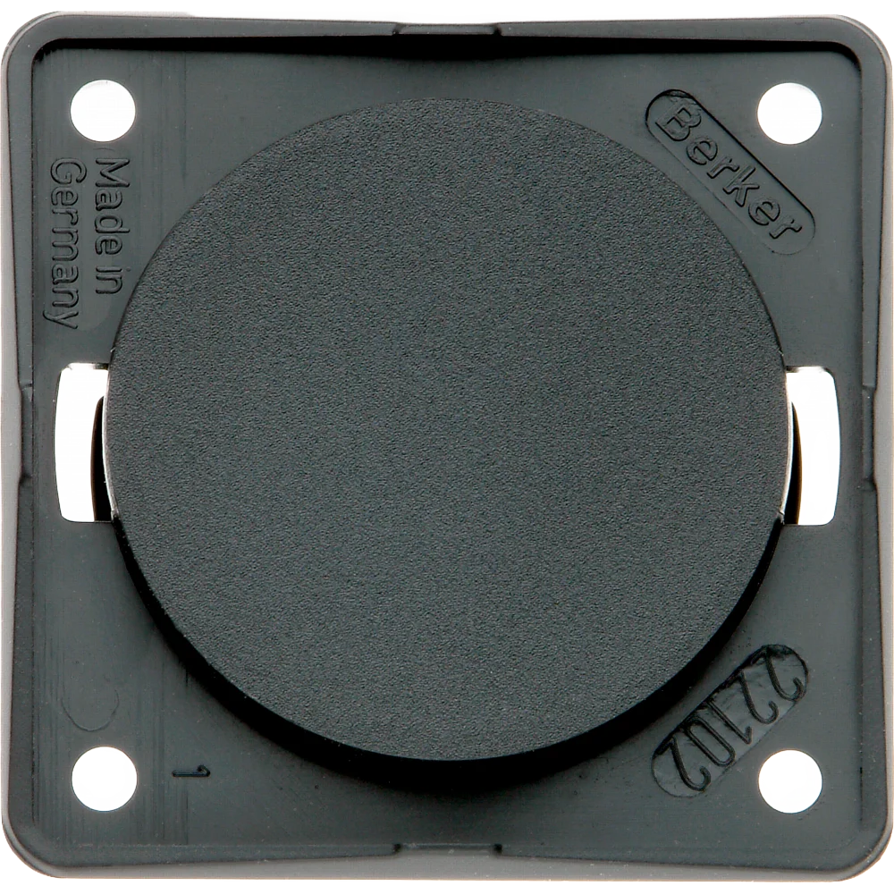 W4 Berker Blanking Plate - Anthracite 21220A
