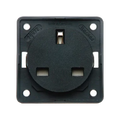 W4 Berker 3-Pin 13A Socket - Anthracite