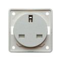 W4 Berker 3-Pin 13A Socket - White