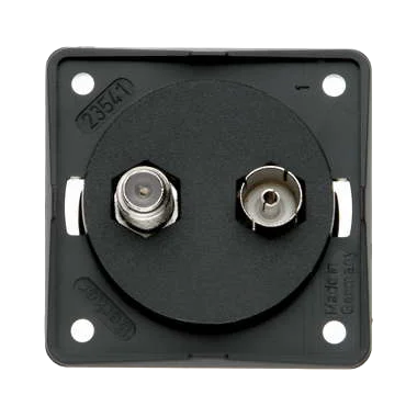 W4 Berker TV/Satellite Point - Anthracite