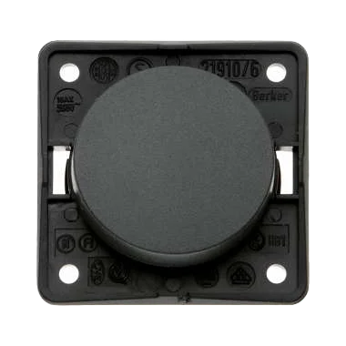 W4 Berker Rocker Switch - Anthracite