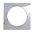 W4 Berker Flow Single Frame - Gloss Chrome