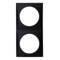 W4 Berker Flow Double Frame - Anthracite 21246A