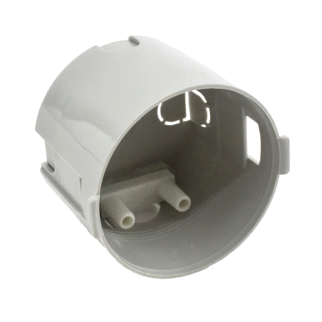 W4 Berker Single Backing Box - White 21261