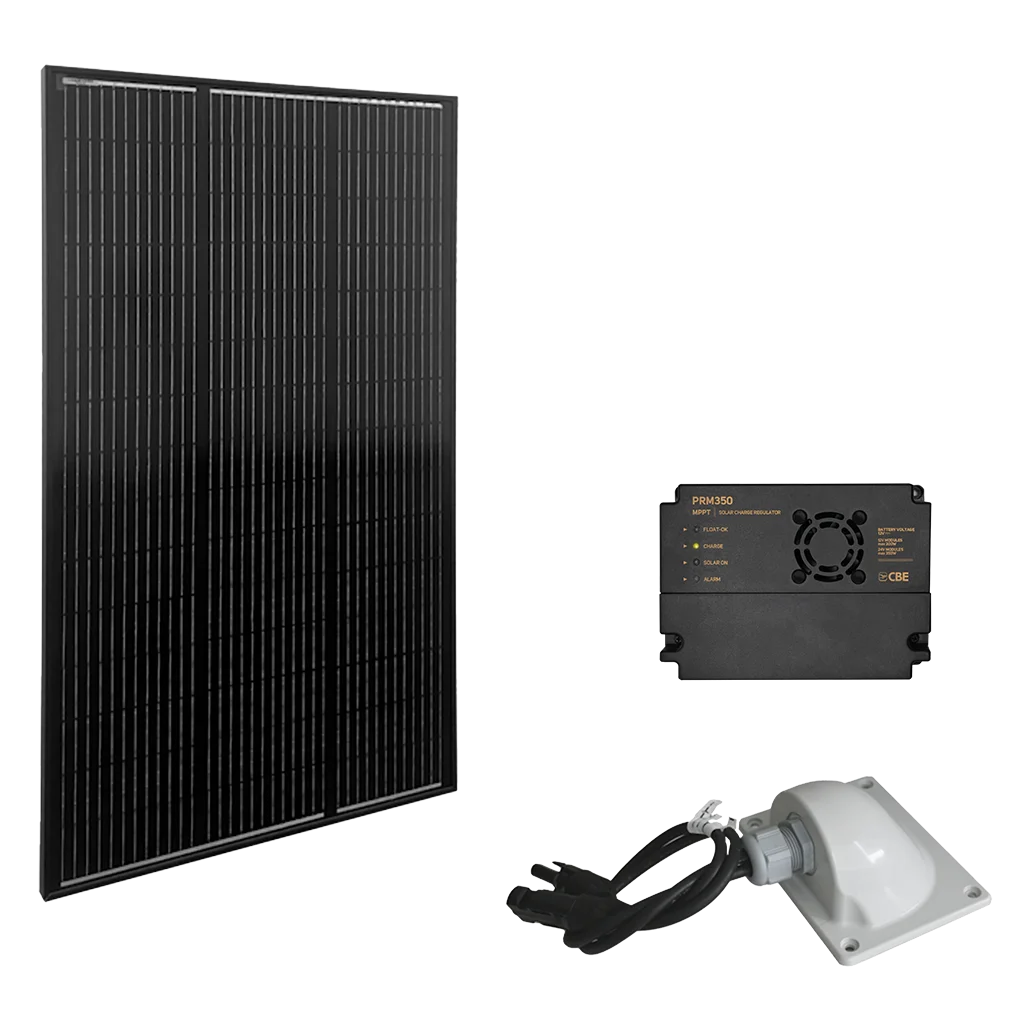 CBE 140W Solar Kit - Black