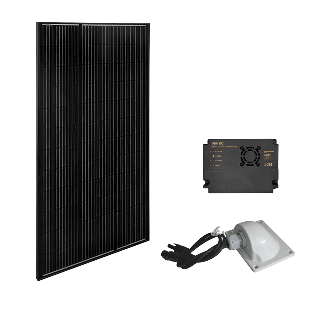 CBE 170W Solar Kit - Black