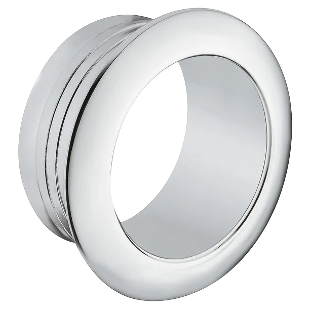 Hafele Chrome 25mm small rossette (10 pack)