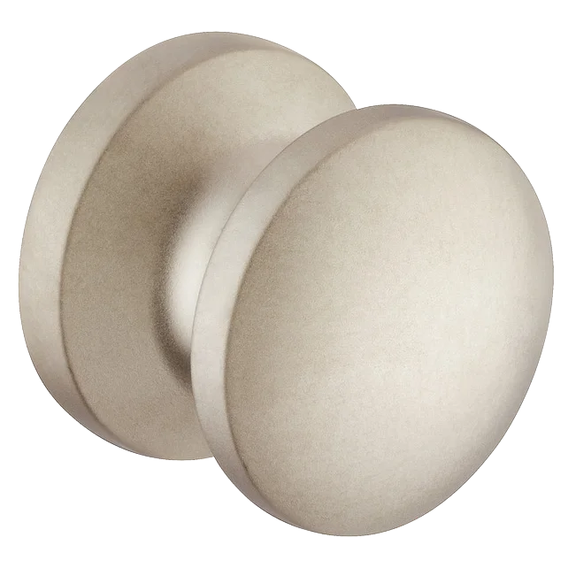 Hafele pale nickel 15mm push button (10 pack)