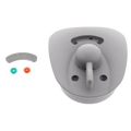 Hartal Left Hand Inner Lock, Grey, suits West Alloy