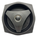Hartal Right Hand Star Grip Outer Lock, Black, suits West Alloy