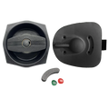 Hartal Left Hand Bar Grip Black Complete Lock suits West Alloy