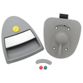 Hartal Triangle Right Hand Complete Lock, Grey, suits HSC