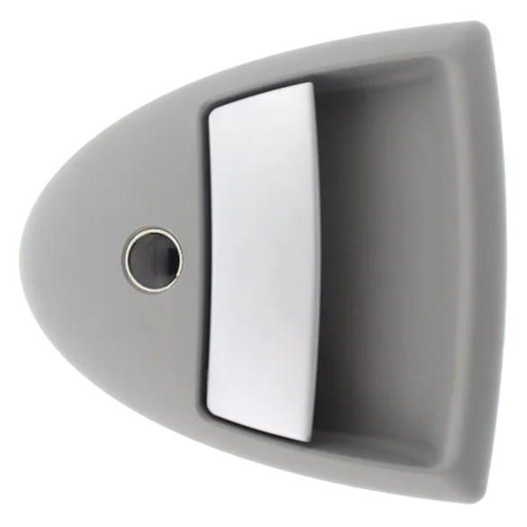 Hartal Triangle Outer Handle, Grey, suits West Alloy