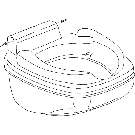 Thetford C200 Toilet Bowl Only 2334462