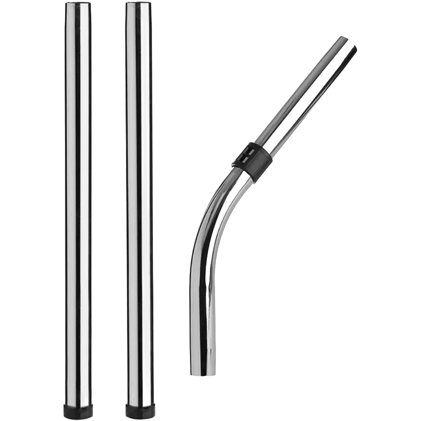 Universal Chromed Steel Friction-Fitting Bent End Extension Rod Tube Kit (32mm) 24-UN-22