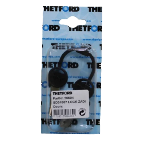 Thetford Service Door 3/4/5/6/7 Zadi Lock with 2 keys
