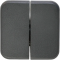 CBE Double Unipolar switch grey