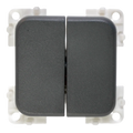 CBE Grey Double Switch