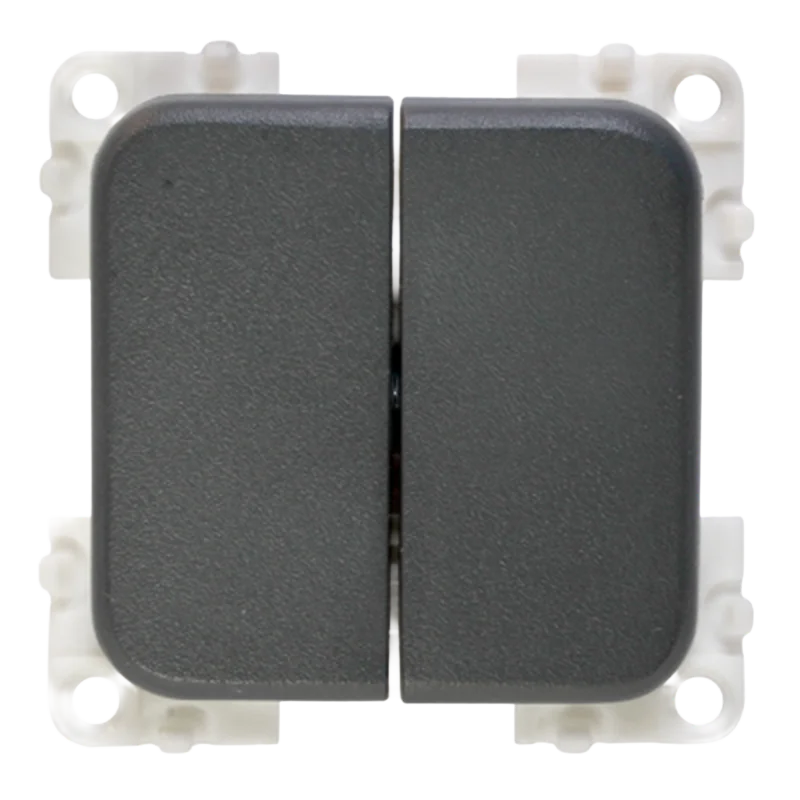 CBE Grey Double Switch