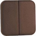 CBE double switch brown