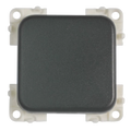 CBE Grey 1 Gang 2-Way Switch