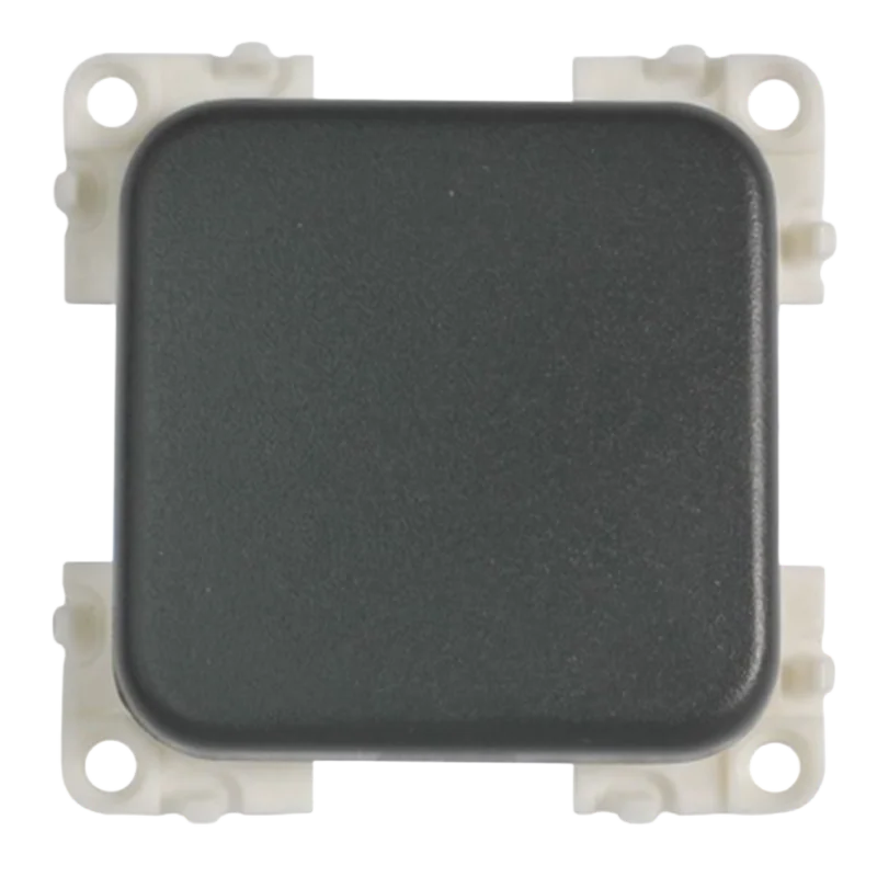 CBE Grey 1 Gang 2-Way Switch
