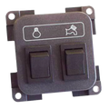 CBE Grey Pump & Light Switch