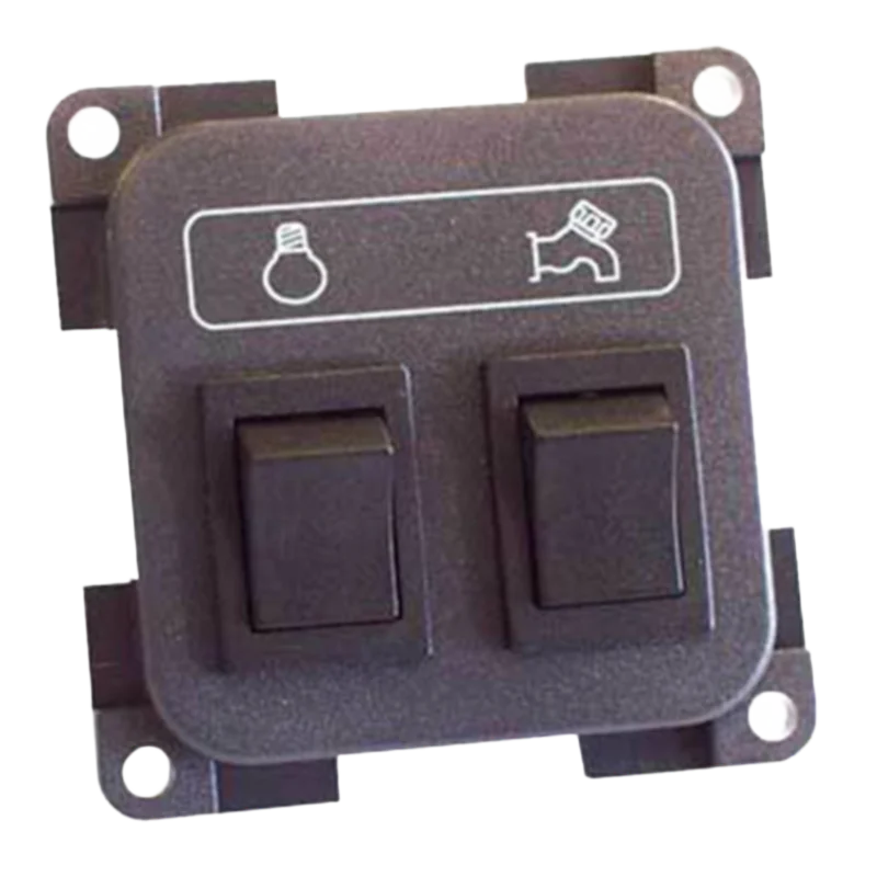 CBE Grey Pump & Light Switch