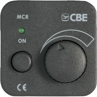 CBE Grey Electronic Dimmer With LED (Retail Packed)