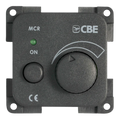 CBE Grey Electronic Dimmer With LED