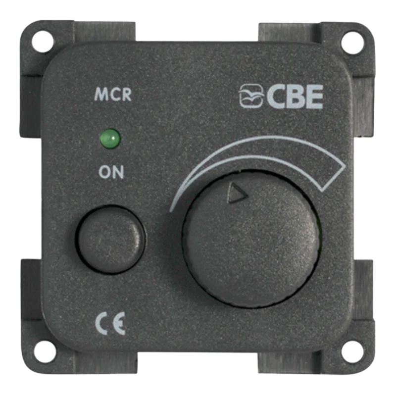 CBE Grey Electronic Dimmer With LED