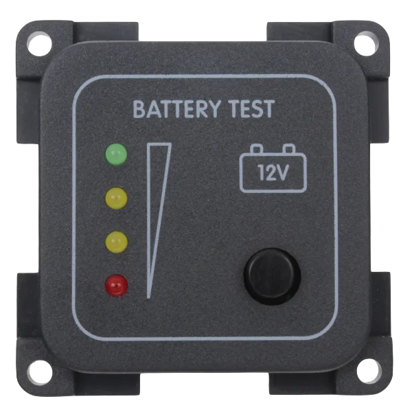 CBE Grey Battery Test Panel with LED
