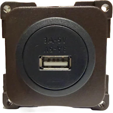 CBE Brown USB Charger