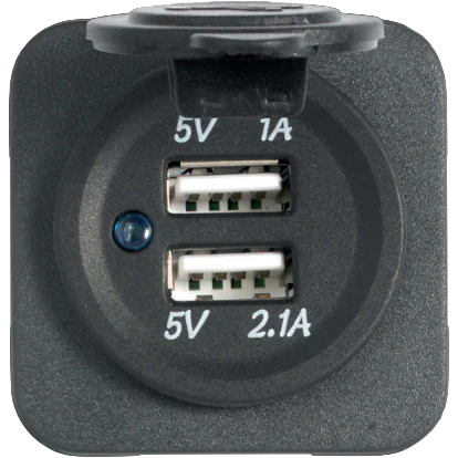 CBE Grey Double USB Charger (Retail Packaged)