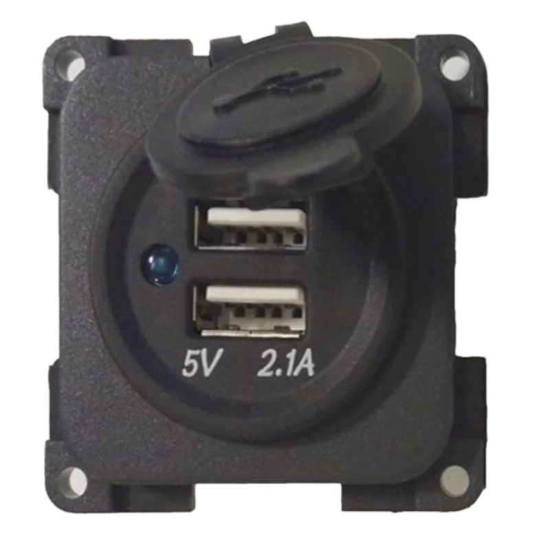 CBE Grey Double USB Charger