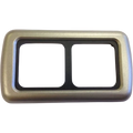 CBE Grigio Aluminio Double Outer Frame 270869