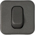 CBE Grey Single 2 Position Switch Retail Packed