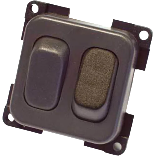 CBE Grey Double 2 Position Switch Retail packed