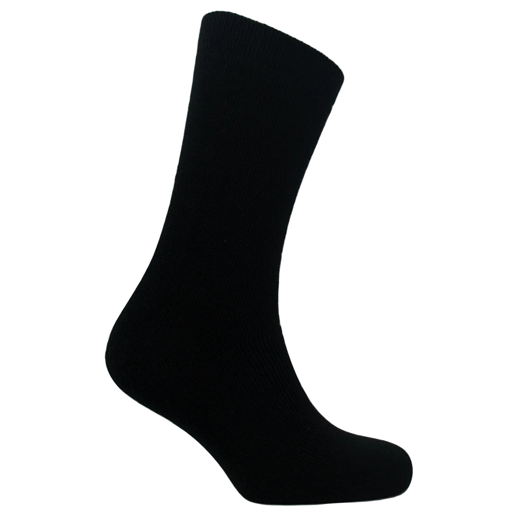 Heat Machine Mens Tog 1.6 Thermal Socks Size 6-11 - Black 2755 - image 3