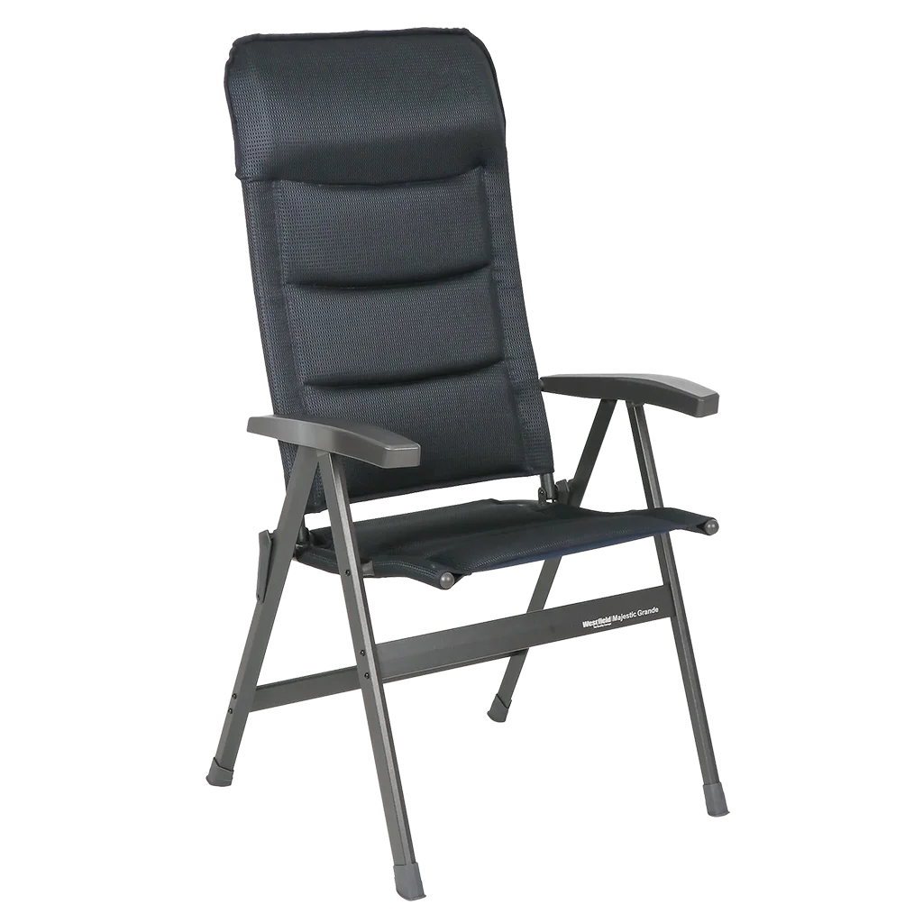 Westfield Majestic Grande folding chair - Dark Smoke