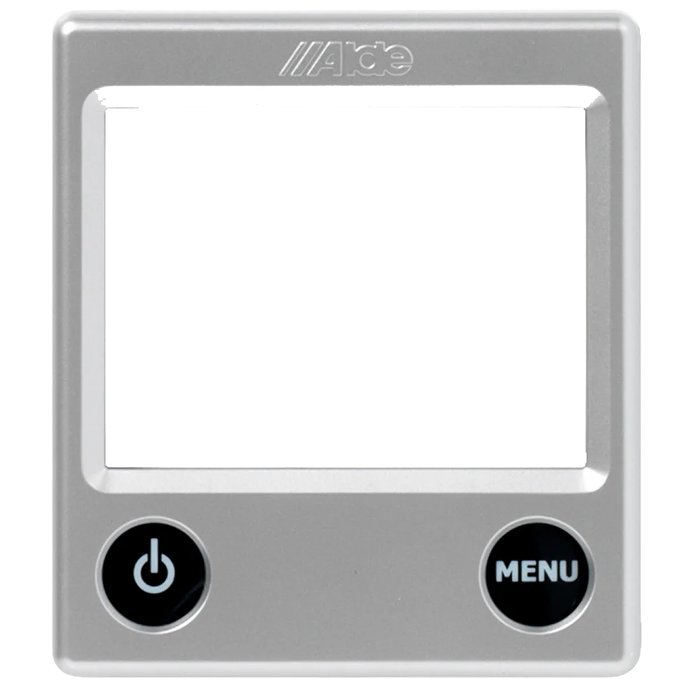 Alde Control Panel Front Cover - Silver