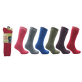 ProHike Ladies Wellington Boot Sock Size 4-8 - Assorted Colours 3113