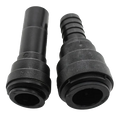 W4 Straight Adaptor 1/2" Flexible Hose (Barbed) - 12mm