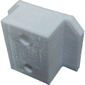 Thetford Cream white C400 series side bracket