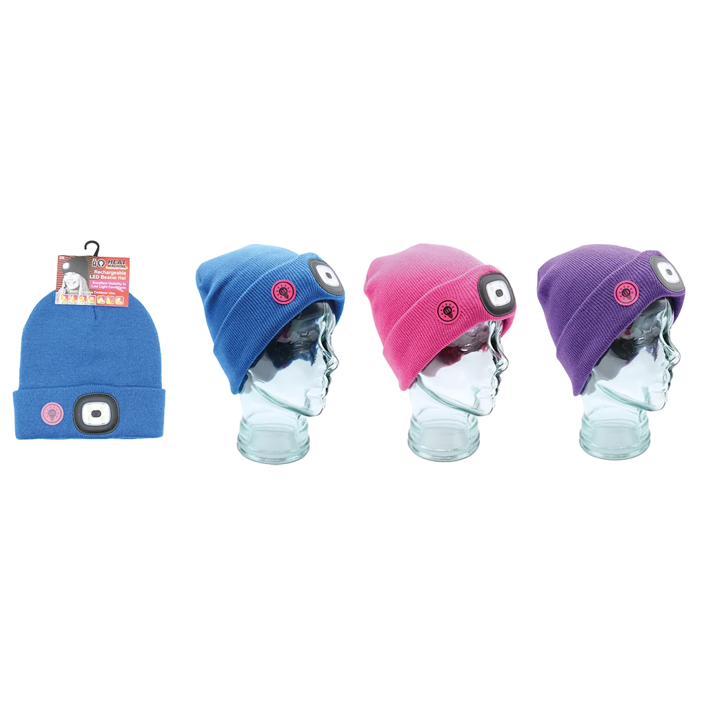 Heat Machine Ladies LED Light Hat - Assorted Colours 3360 - image 7