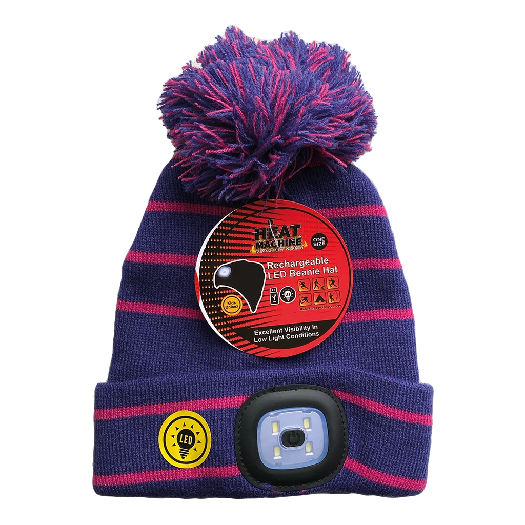 Heat Machine Childrens LED Light Hat - Assorted Colours 3369 - image 5